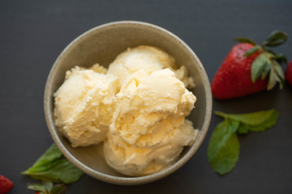 The Uncooked Ph-rench Ice Cream Base
