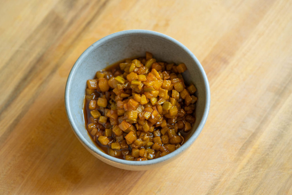 Serve and enjoy: chayote compote