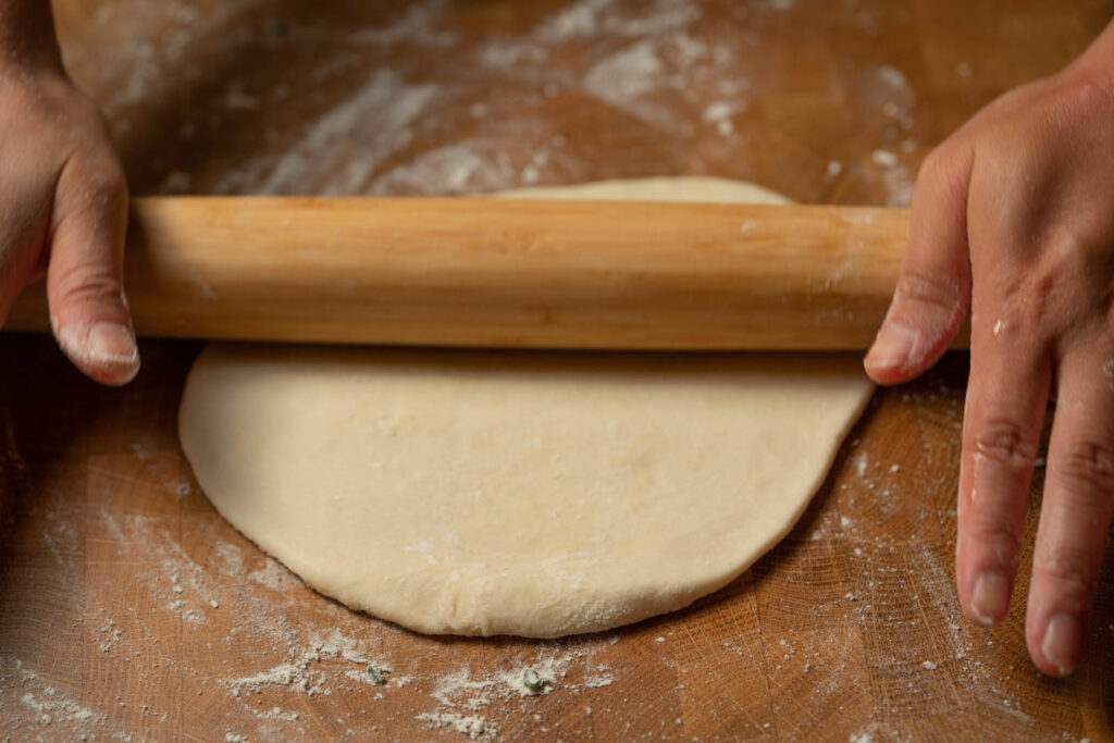 Flatten and roll out again