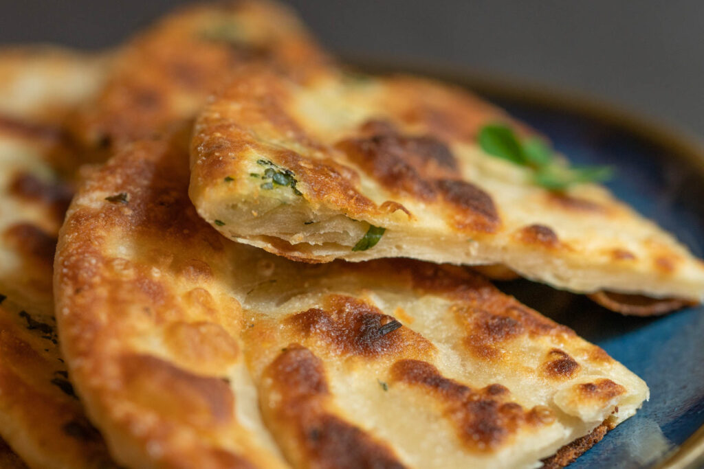 Detail: Crispy exterior with extra layers inside