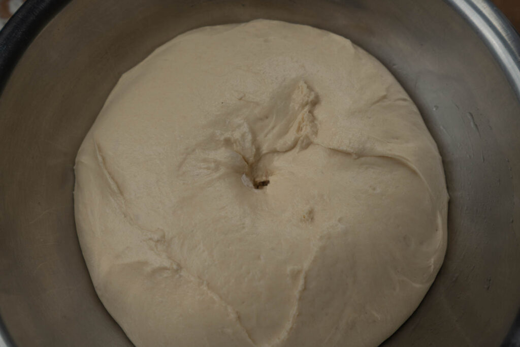 Kitchen Princess Bamboo: Yudane - Dough rested