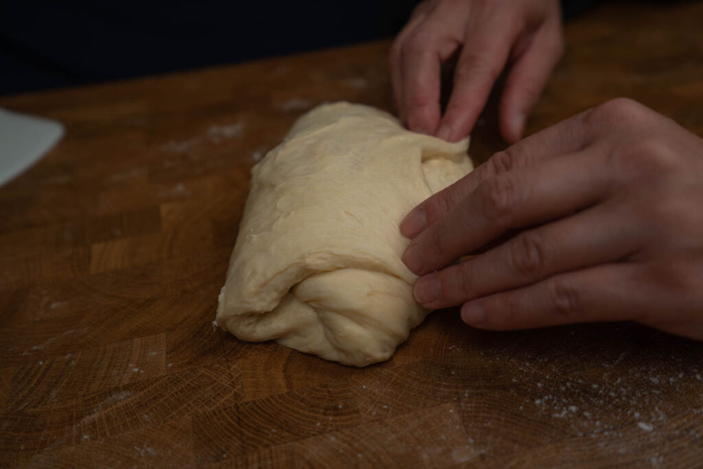 Josh Weissman's Milk bread - form loaf