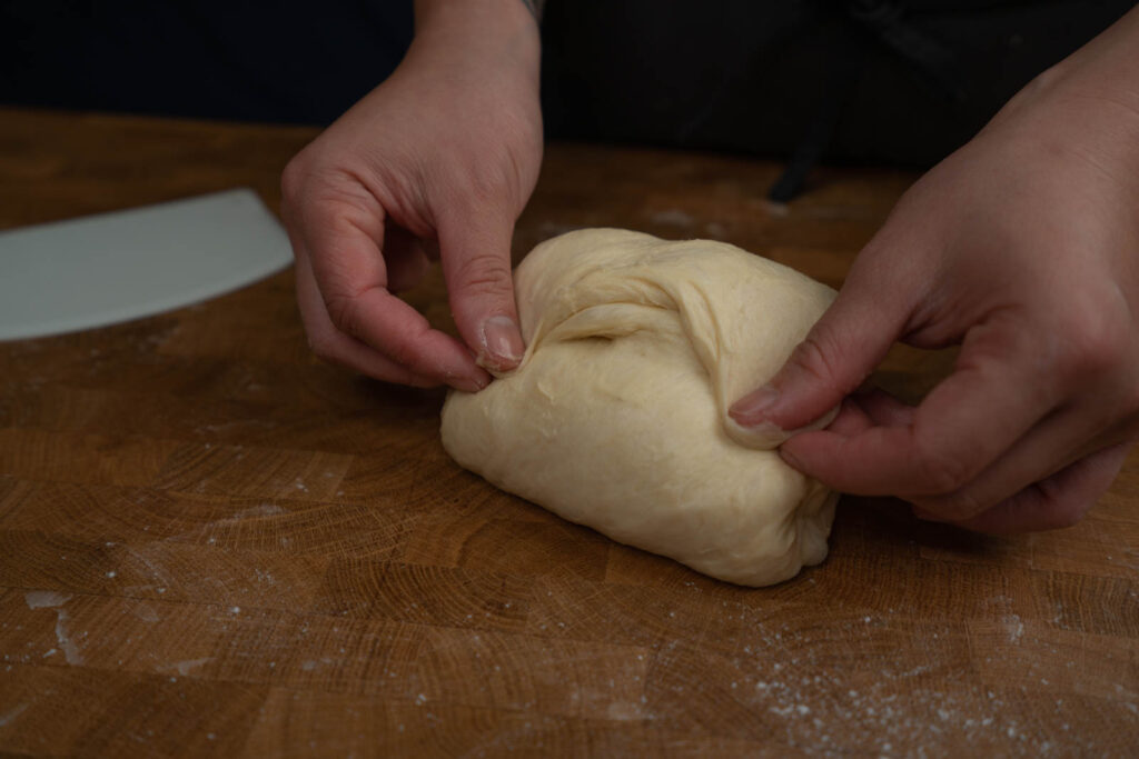 Josh Weissman's Milk bread - form loaf