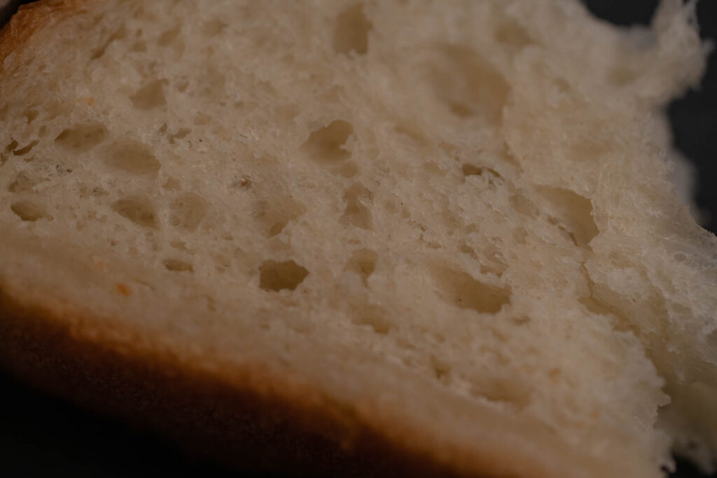 Day 2 - Princess Bamboo Yudane crumb detail