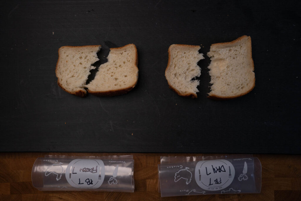 Kitchen Princess Bamboo (Tangzhong) shokupan comparison