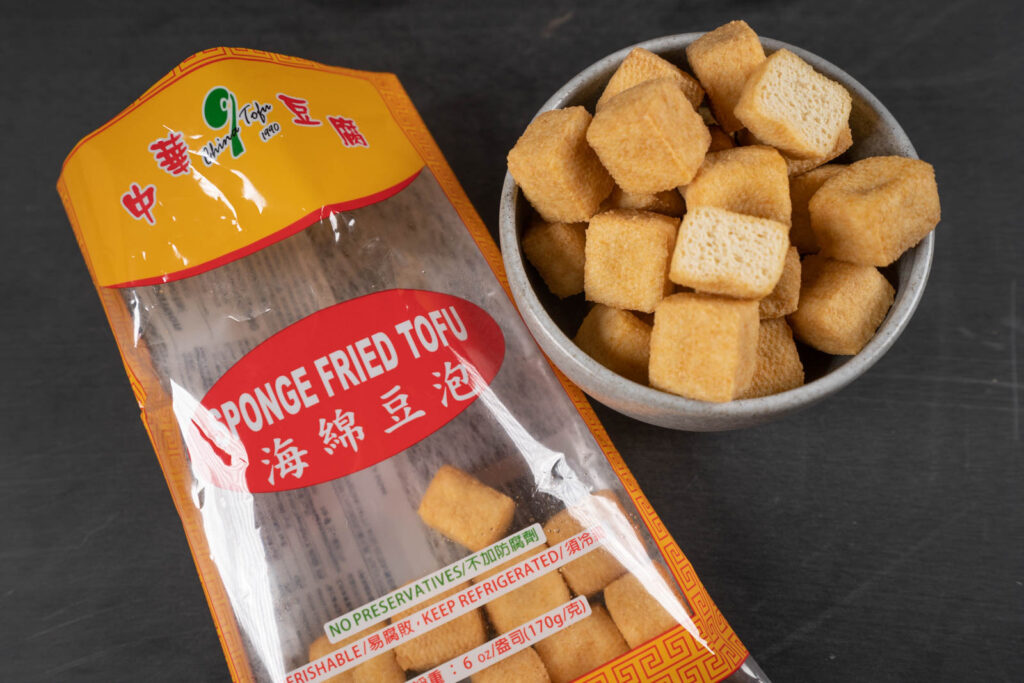Sponge Fried Tofu