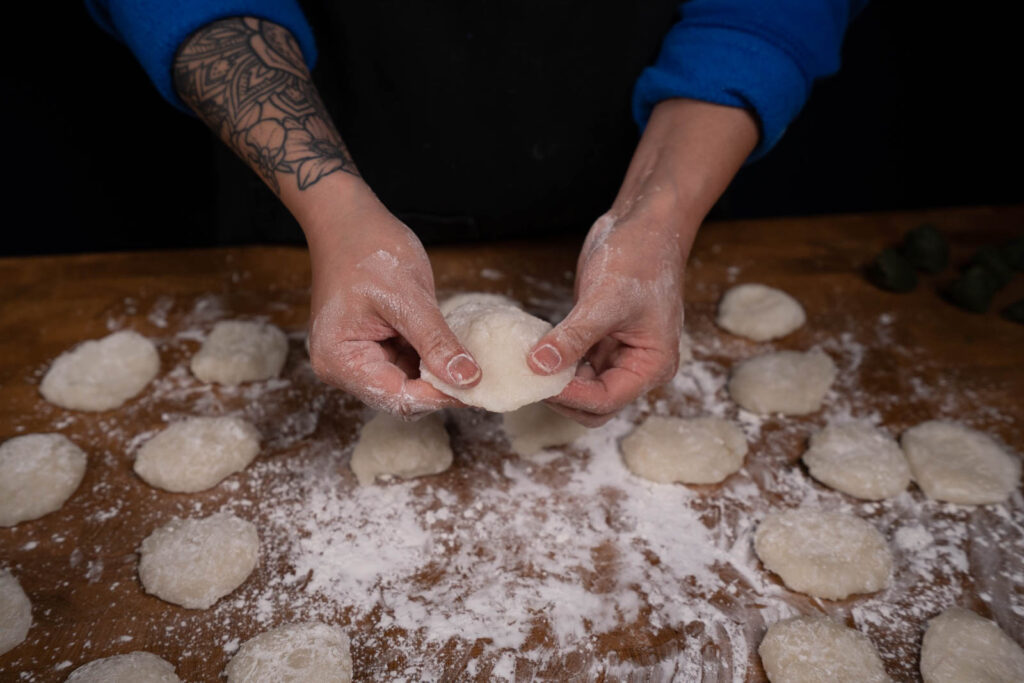 making daifuku mochi