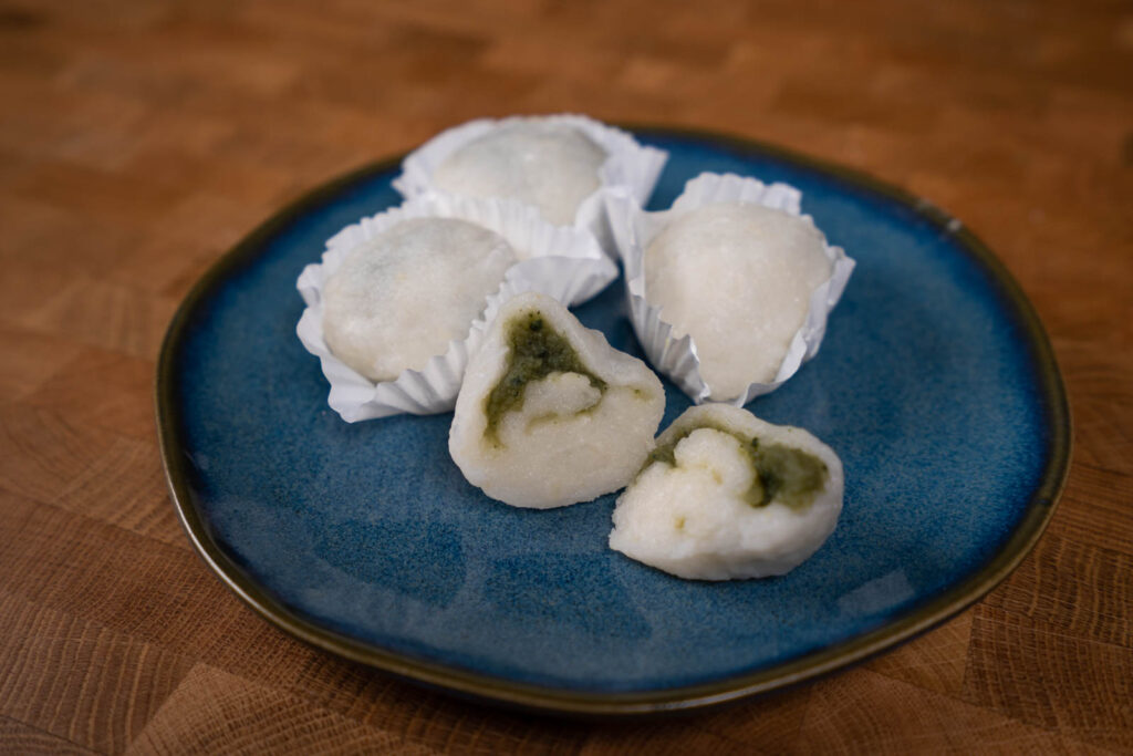 Homemade Daifuku mochi