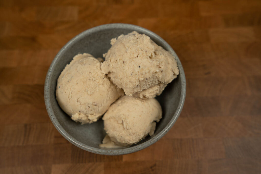 Torched Banana ice cream