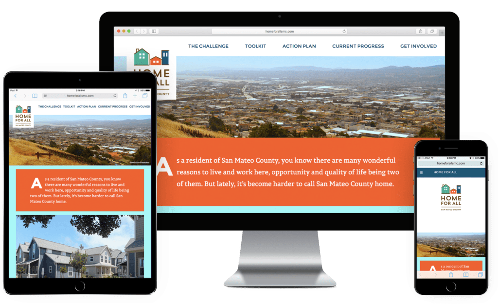 Home for All website