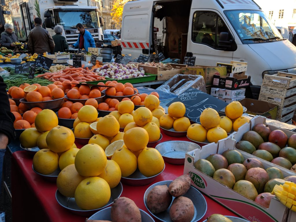Marché de la Croix-Rousse, Lyon, France