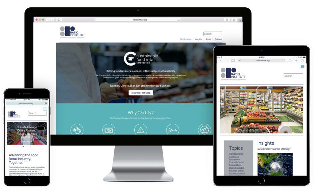 Ratio Institute website