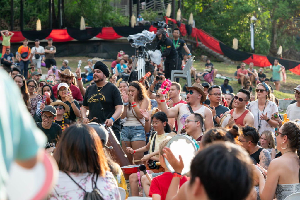 Drum Circle, Rainforest World Music Festival 2019, Kuching, Malaysia
