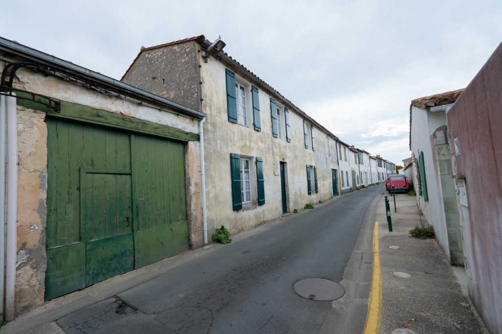 street in Rivedoux-Plage