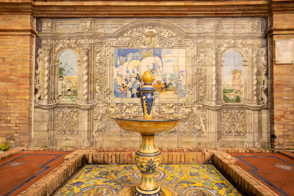 Plaza de España, Parque de Maria Luisa, Seville, Spain