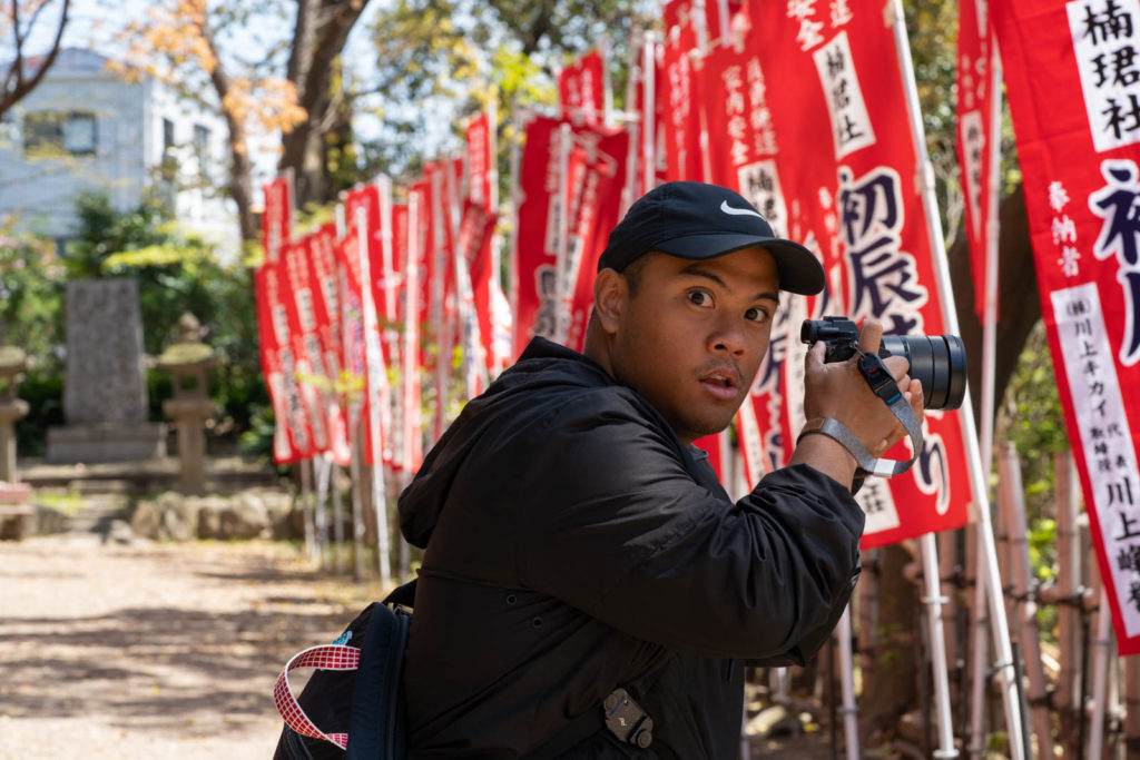 Carl at Sumiyoshi Taisha, Osaka, Japan