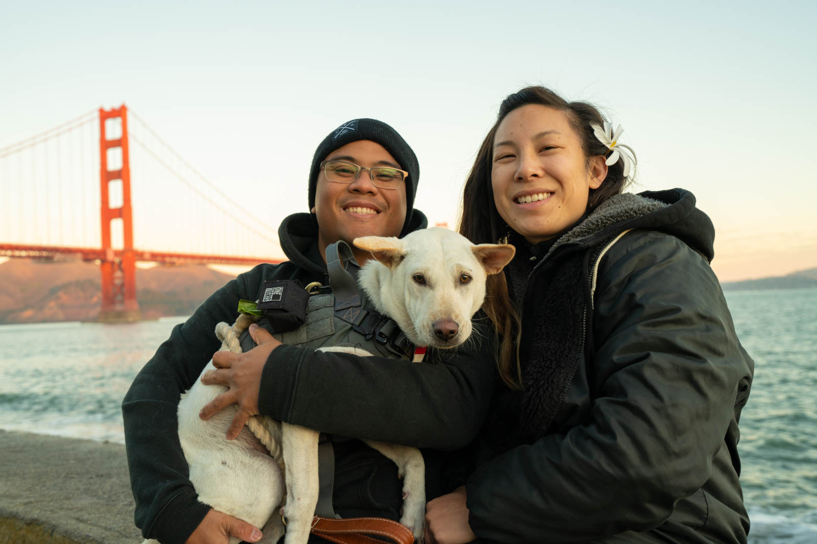 Carl and Adrienne and Kacang