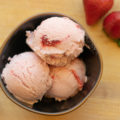 Cooked Frozen Strawberry Ice Cream