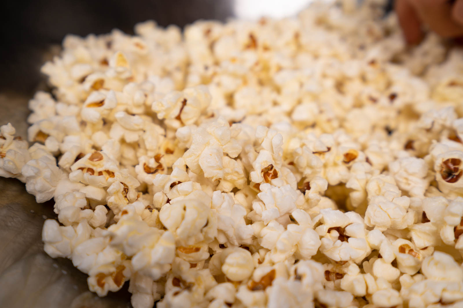 homemade popcorn