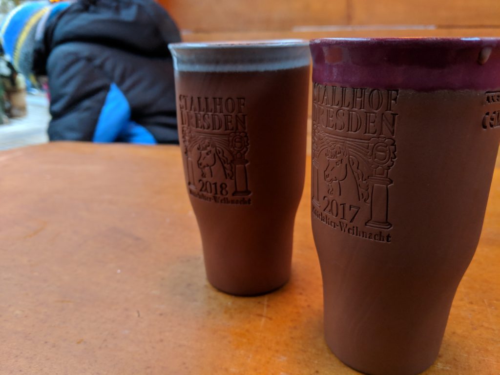 Mittelalter-Weihnacht medieval market, Dresden, Germany