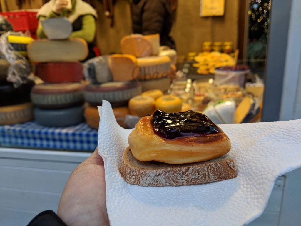 Grilled Cheese, Christmas Market, Old Town, Prague