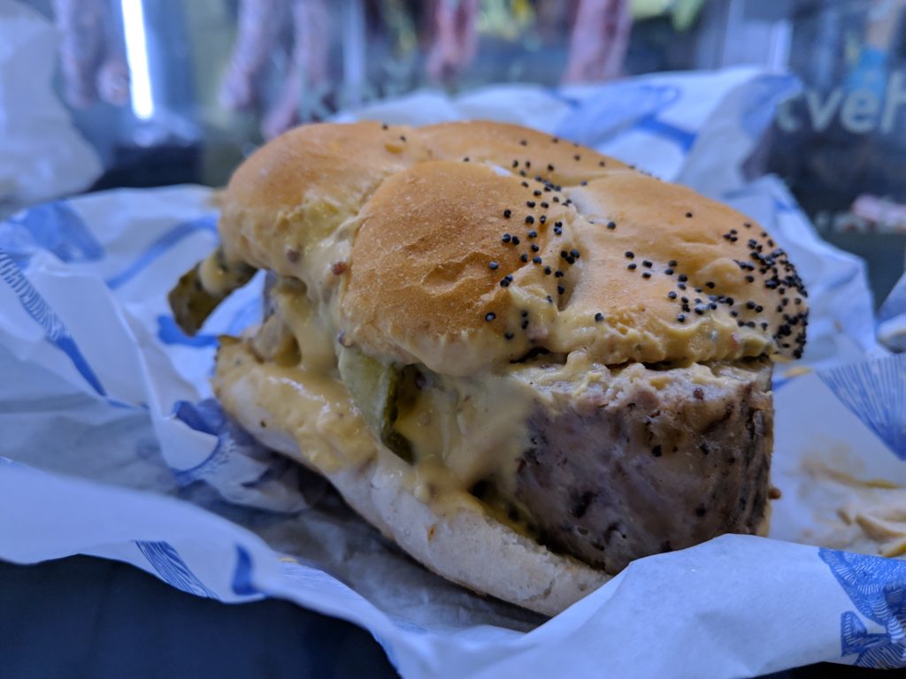 Meatloaf burger, Naše maso, Prague
