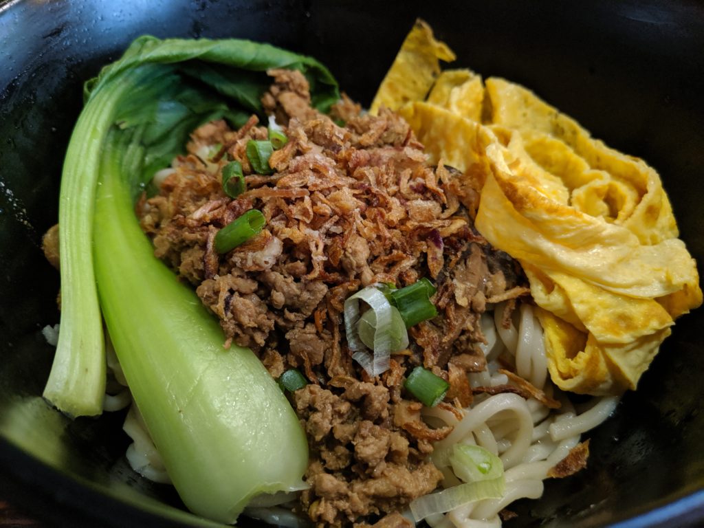 Shanghai noodles, Life Cafe, Kuching, Malaysia