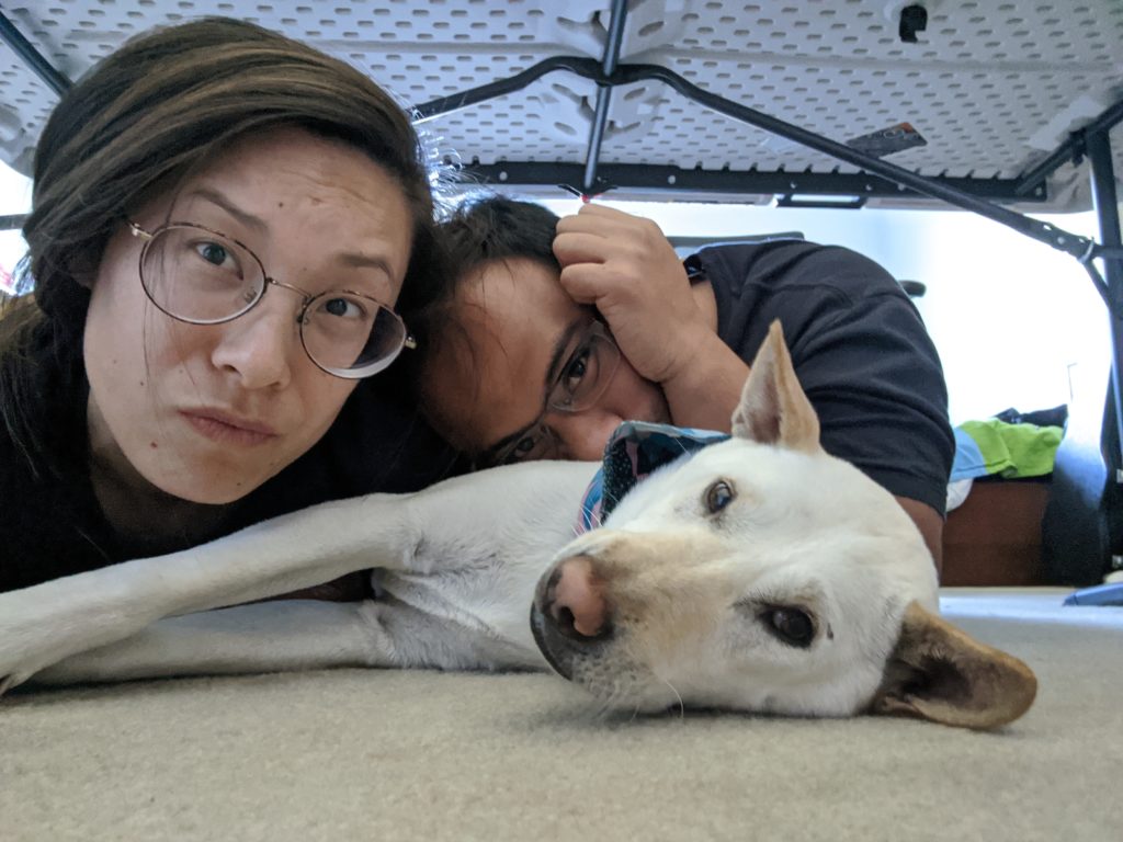 Carlienne family hunkering down during COVID