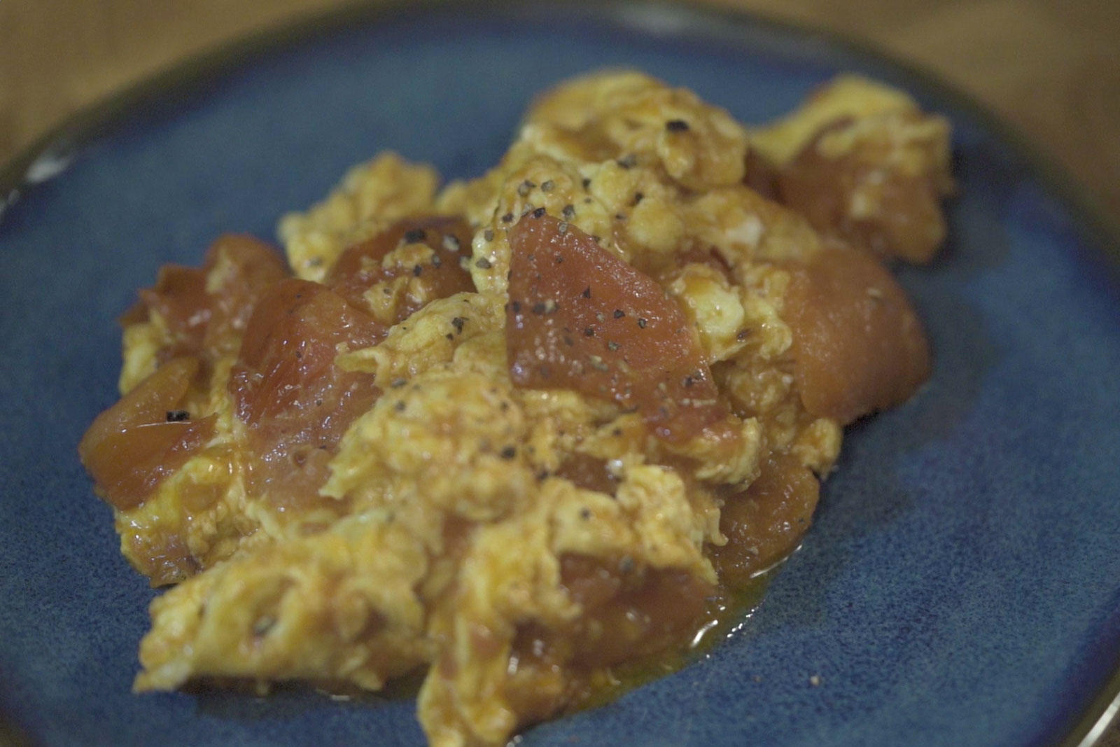 tomato egg scramble